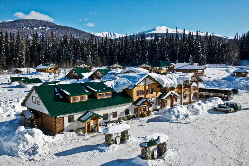 Bell 2 Lodge - Off The Grid 5 Bell 2, Winter. Photo - Randy Lincks
