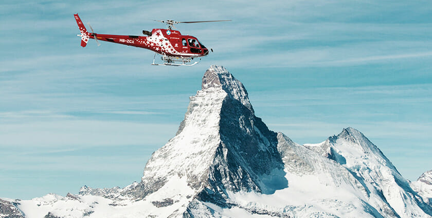 Zermatt Is One Of The Few Places Still Offering Heliskiing In Europe. | Photo: Air Zermatt