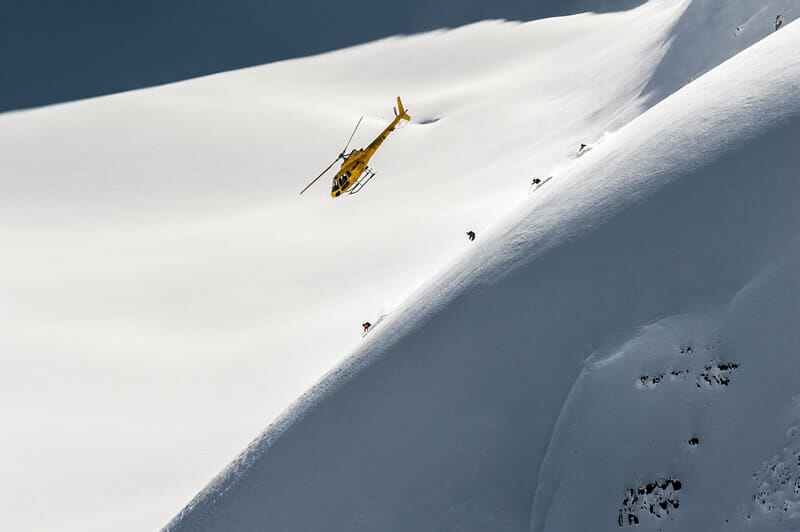 Small Groups And The World's Largest Single Tenure, Make Last Frontier Heliskiing, One Of A Kind. Photo: Dave Silver