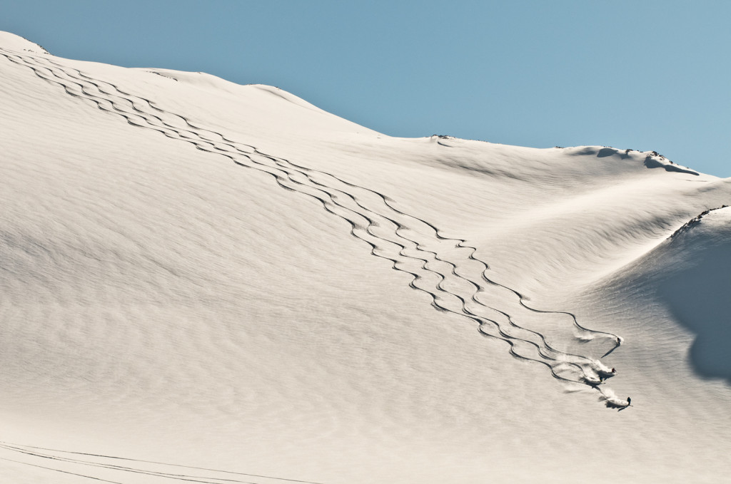 How Much Snow? 3 This Is What I Want Heliskiing To Be... Photo - Dave Silver