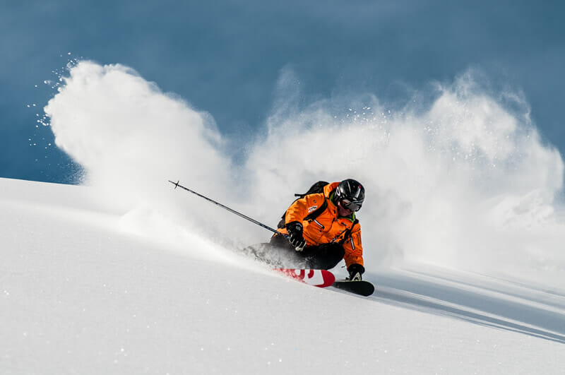 Ok, Ok, I Guess Being A Heliski Guide At Last Frontier Heliskiing Wouldn't Be So Bad.  Photo - Dave Silver