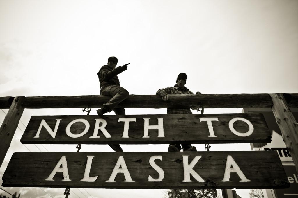 Cody And Chris, Debating Leaving The Last Frontier To See What The Other Side Of The Border Has To Offer. They Went For It. Photo: Bryn Hughes