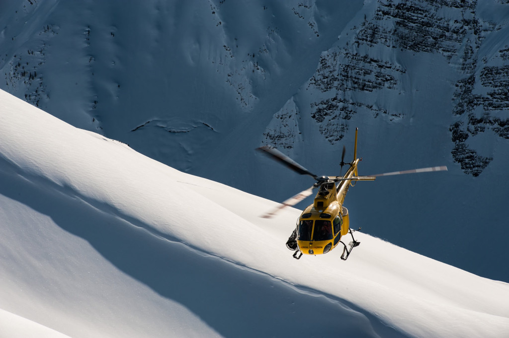 Wouldn't You Rather Ride In One Of These To Go Skiing Instead Of To Be Rescued?  Photo - Dave Silver