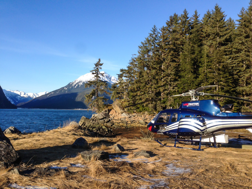 Spring Heliskiing, Living At Its Finest.  Photo - Mike Watling