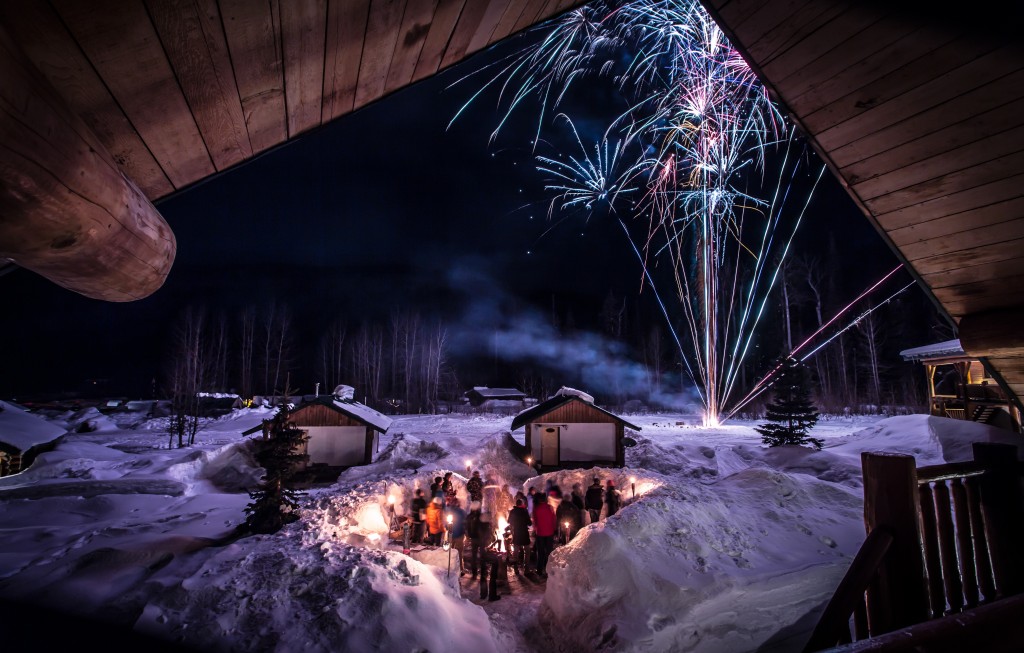 Apres Ski, Last Frontier Style.  Photo - Steve Rosset