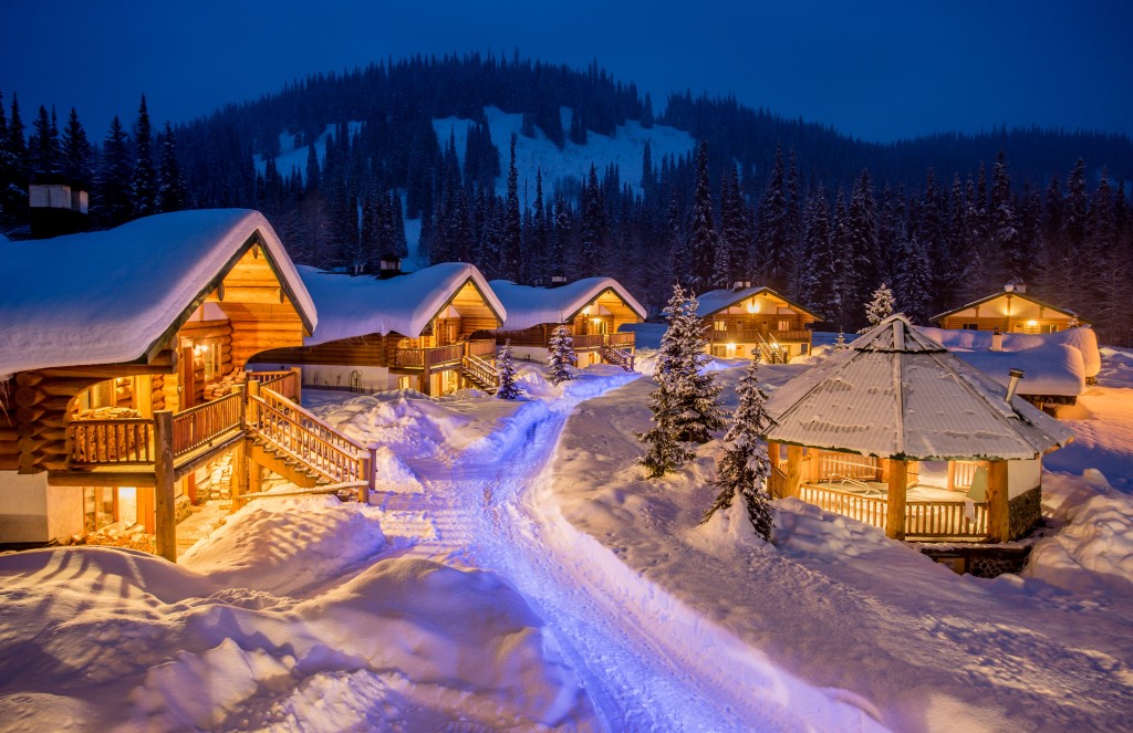 Bell 2 Lodge, A Heliskiing Paradise. Photo - Steve Rosset