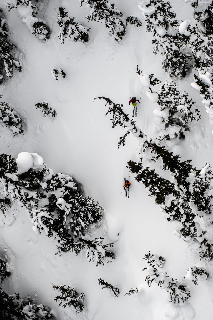 Rippin At Ripley Aerial Heliski Perspective