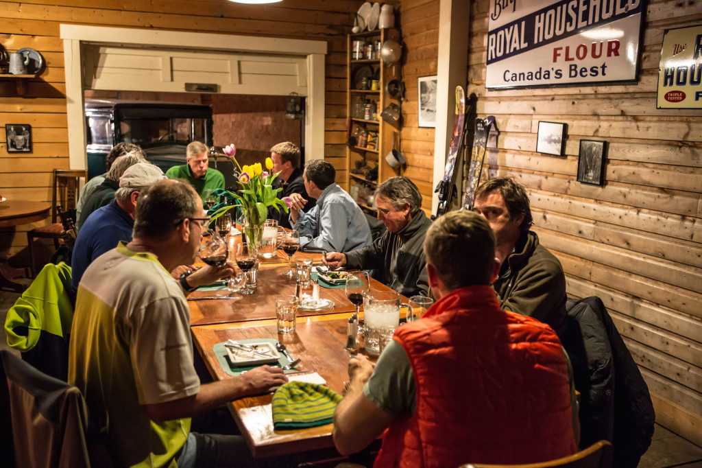 Dinner At The Bitter Creek Cafe. Yum.  Photo - Caton Garvie