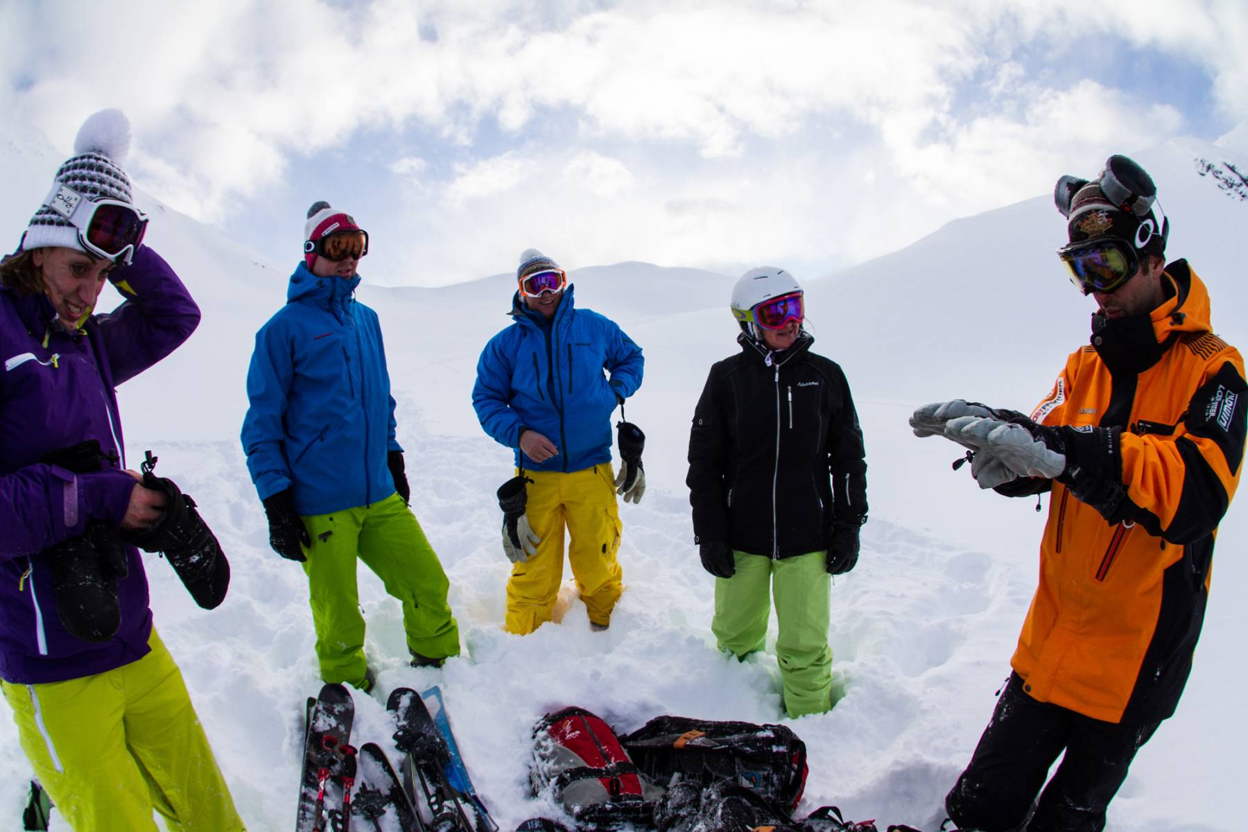 Not Sure If You'll Like Backcountry Skiing? Try It With Us And Let Our Professionals Guide You. Photo By: Reuben Krabbe