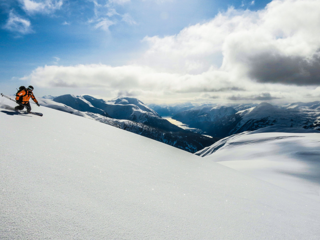 This Way To The Powder. Photo: George Rosset