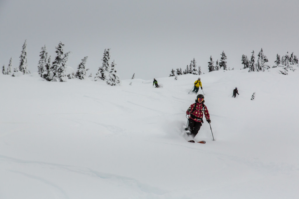 Guide Training Week! &Quot;The Dress Rehearsal&Quot; 5 Skiing! The Point Of It All! Photo: Steve Rosset