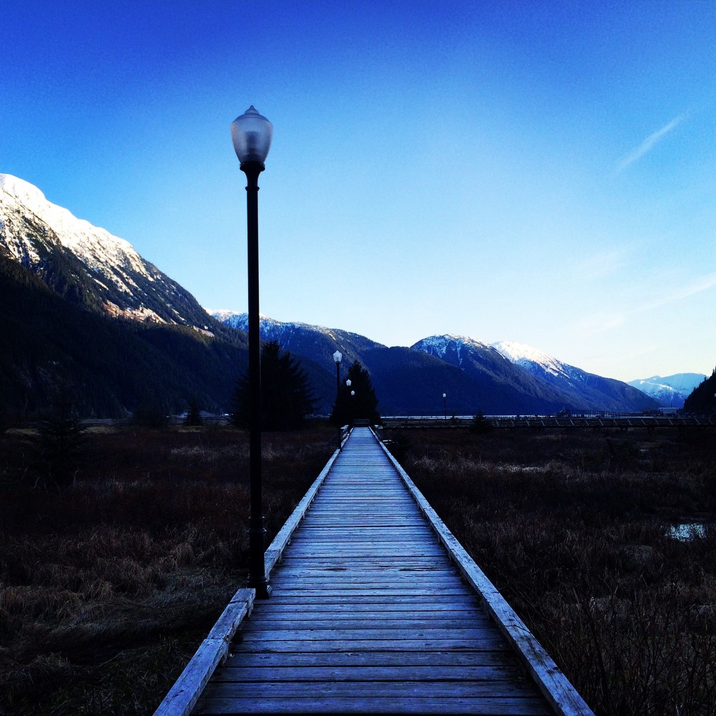 An Evening Stroll In Stewart Bc. Photo - D'arcy Mcleish