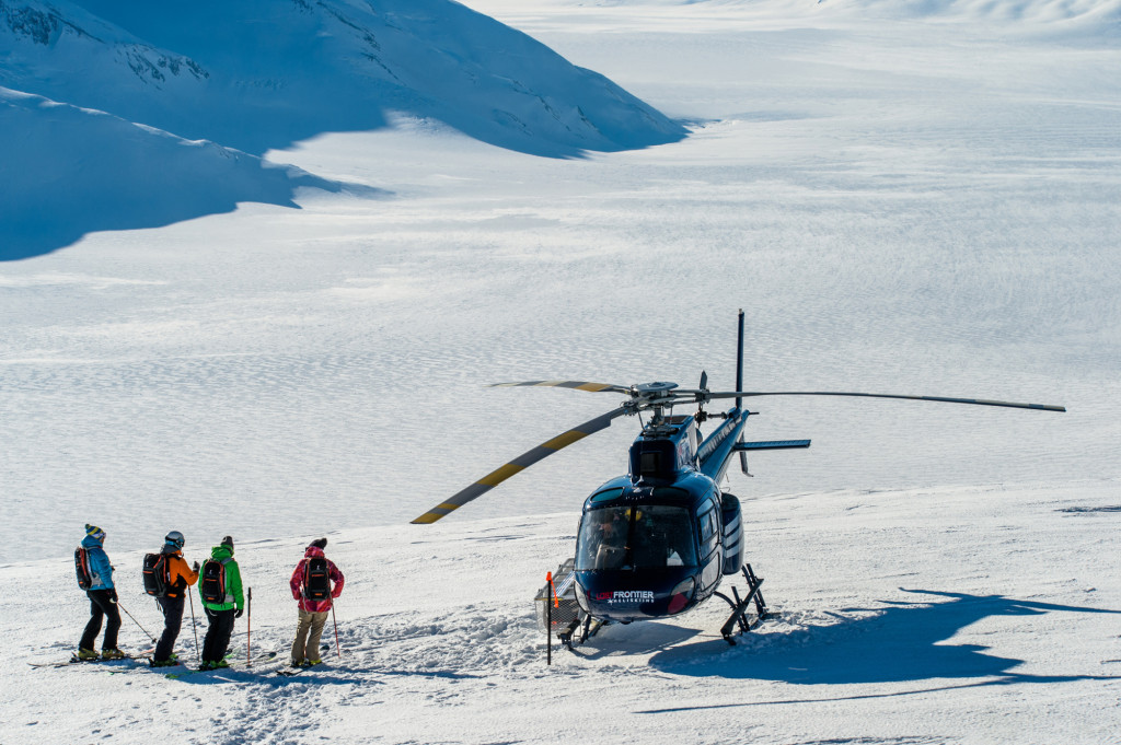 Our Small, As350 Helicopters Were Bred For This Type Of Flying.  Photo - Reuben Krabbe