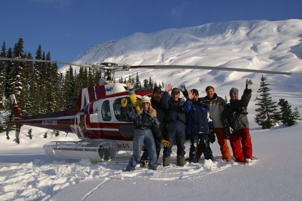 All That Snow In The Backgound? That's Why We Came Here... Photo - Last Frontier Heliskiing