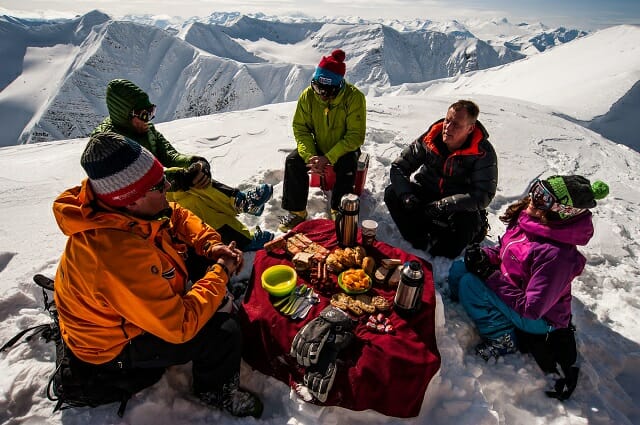 Heli Belly: Good Food Within A Heliskiing Operation 4 Heli Belly