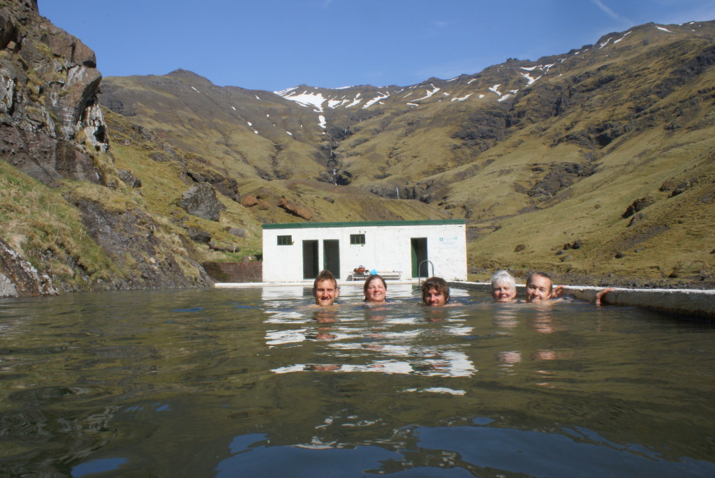 Heli Hot Springs: Something Different 8 Swimming In An Abandoned Swimming Pool In Iceland, Heated By Spring. Although It Was Gorgeous, It Was Slimy. Iskut Is Clear And Clean, A Rarity In The Hot Spring World | Liam Harrap