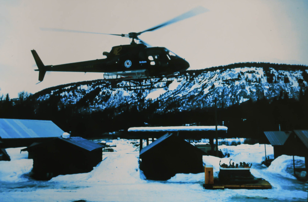 Hot Tub Party Fly-By At Bell 2 Lodge | Last Frontier Archives