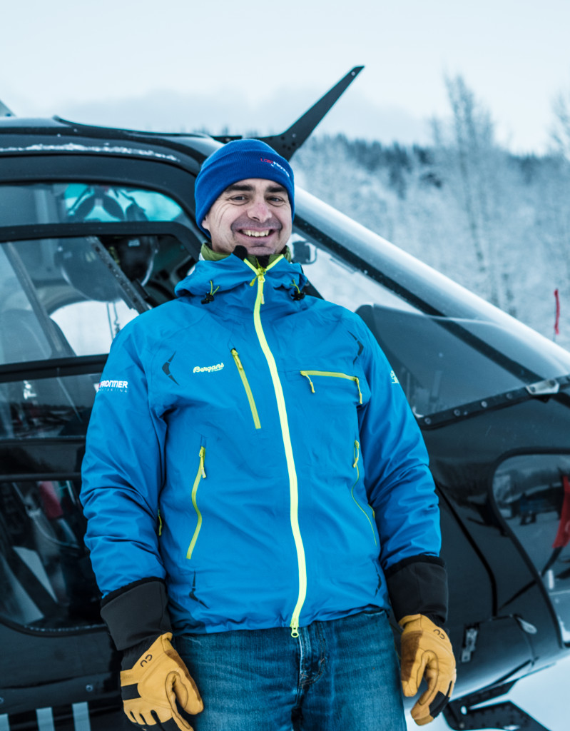 Cliff Umpleby, Assistant Operations Manager At Last Frontier Heliskiing. Photo: Aurelien Sudan