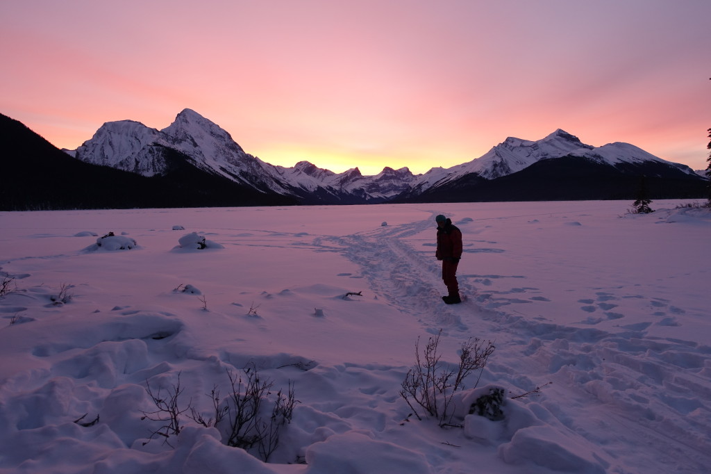 Don’t Think You Can Find Such A View In Mexico. Maligne Lake In Jasper National Park On Christmas Day | Liam Harrap