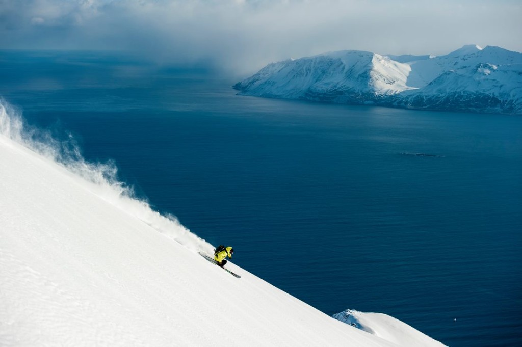 Iceland Isn't Renowned For Bottomless Powder. But Skiing To The Sea Remains Incredible. | Photo: Arctic Heliskiing