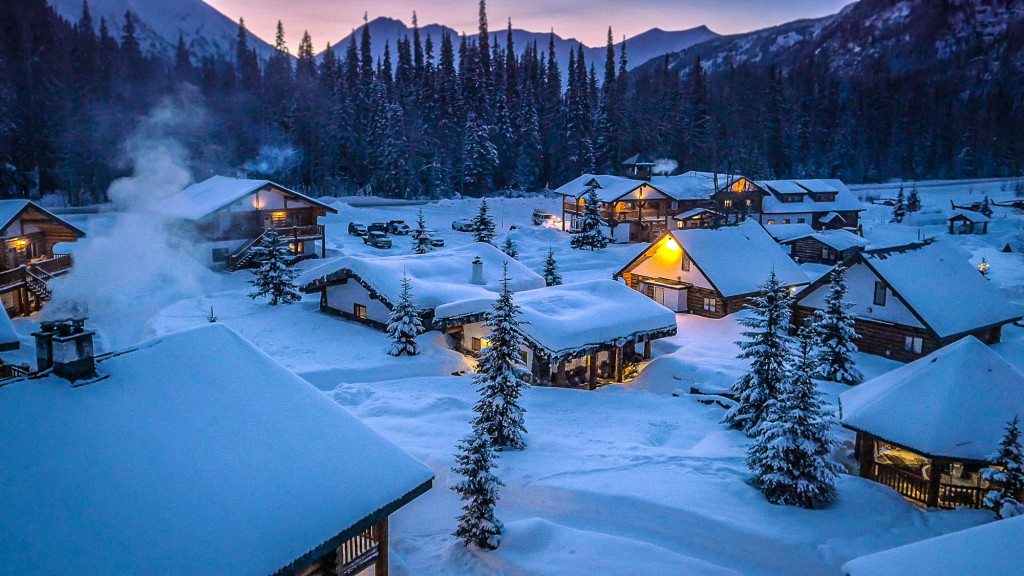 After A Long Day Skiing, The Important Things Are A Massage, Good Food And And Nice, Relazing Evening By The Fire In A Cozy Cabin. Thankfully, We Can Offer All Of These. Plus Some Epic Skiing. Photo - Grant Baldwin