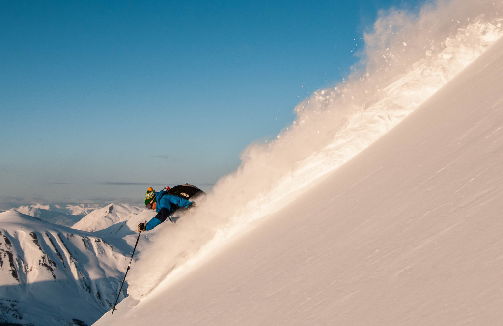 A Lot Of Avalanche  Training And Observation Went Into This Shot. | Photo - Dave Silver