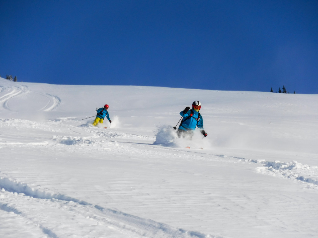 January 2017 Heliskiing Conditions Report 5 Creamy Alpine This January. Photo - Michael Brackenhofer