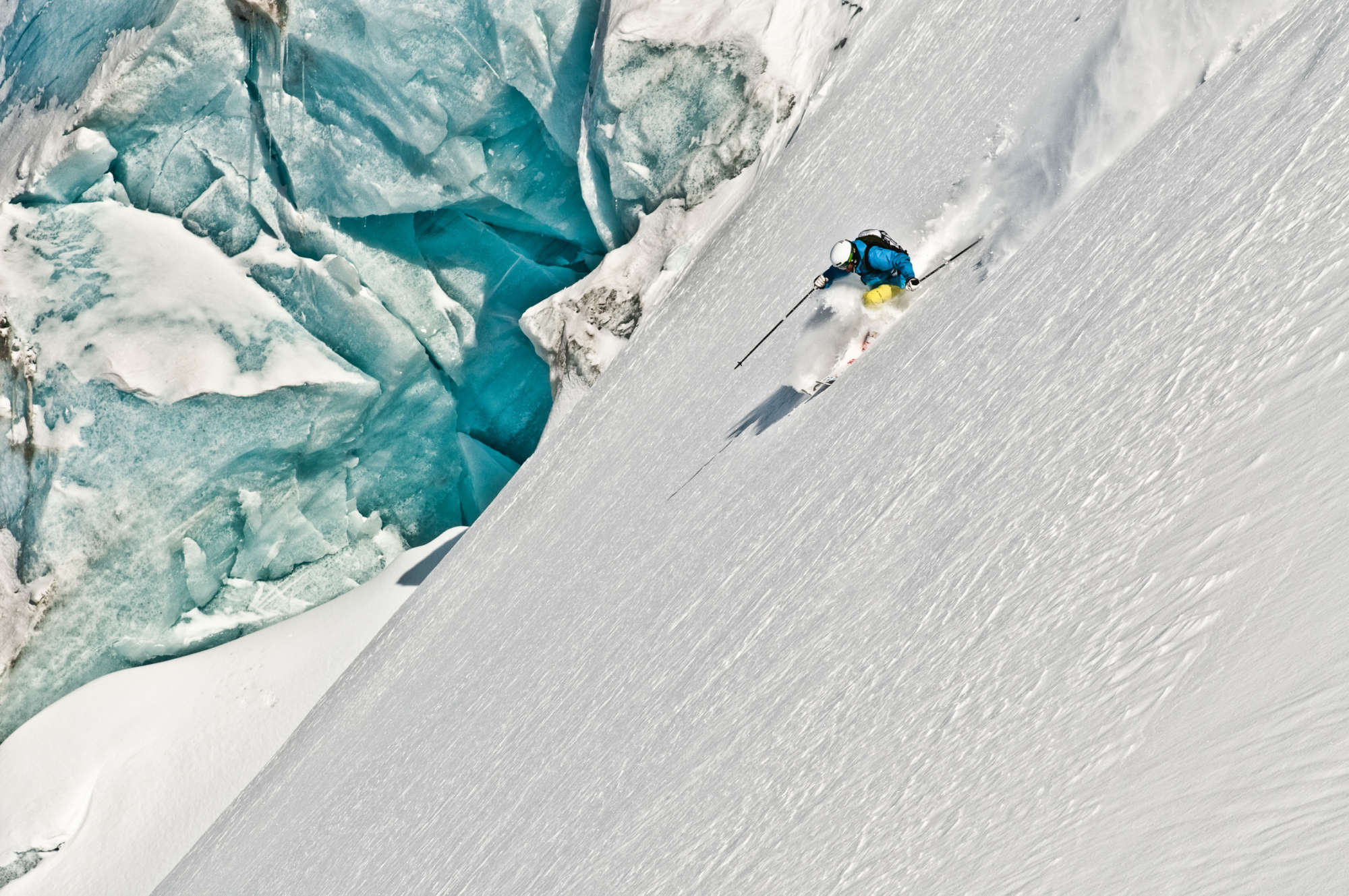 Glacier Skiing In Canada 