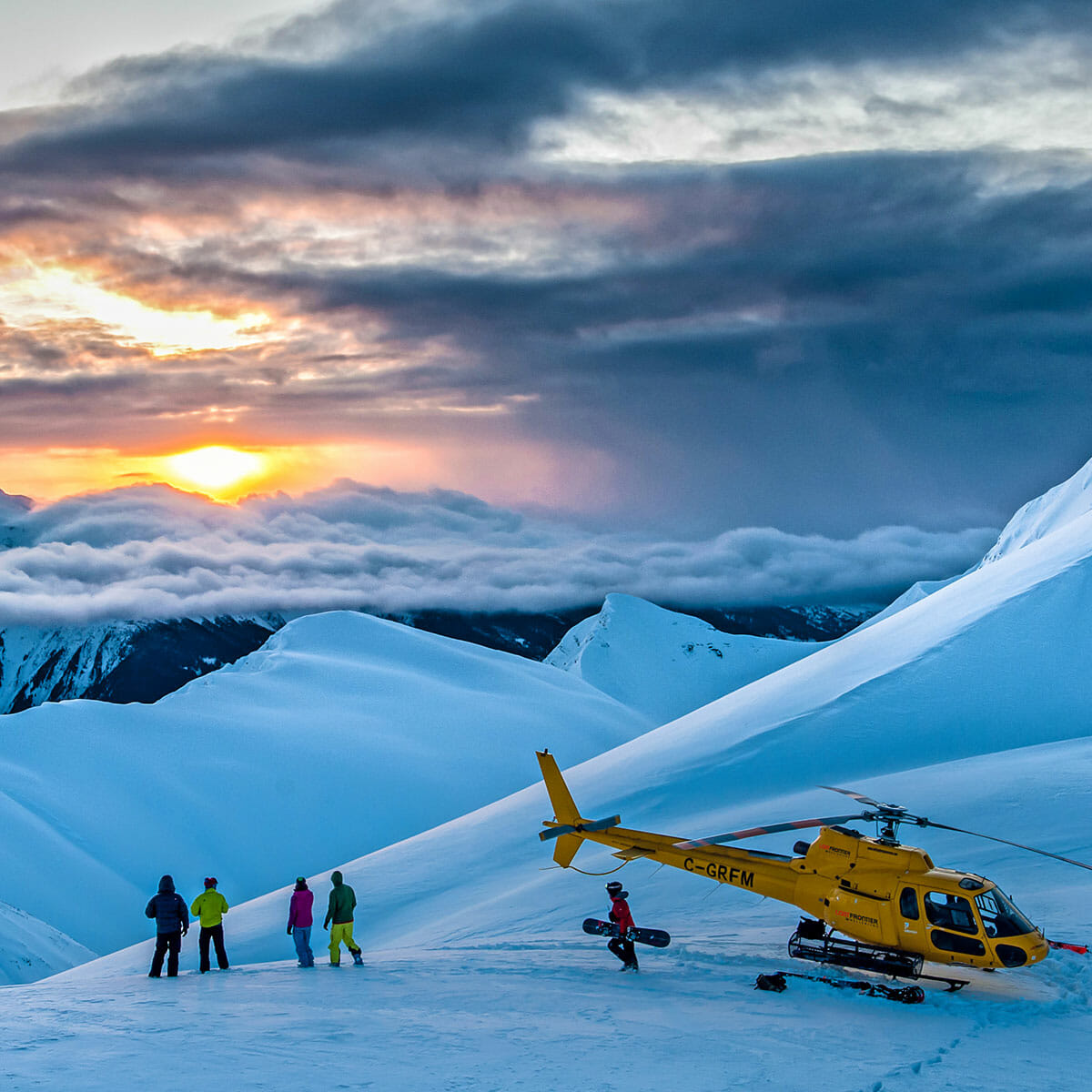 Heli Ski Камчатка