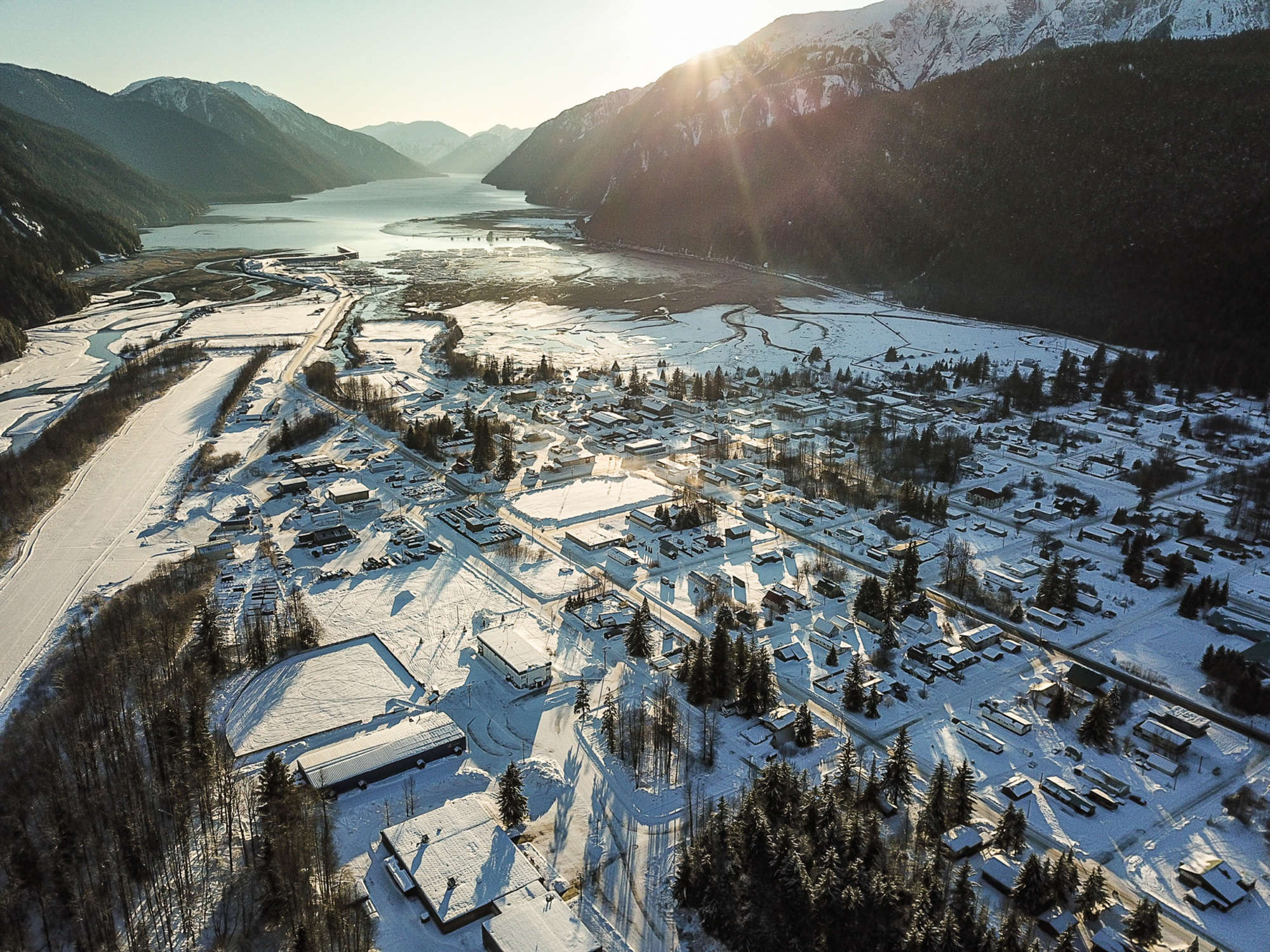 The Town Of Stewart Bc - Home Of Last Frontier Heliskiing's Ripley Creek Operation